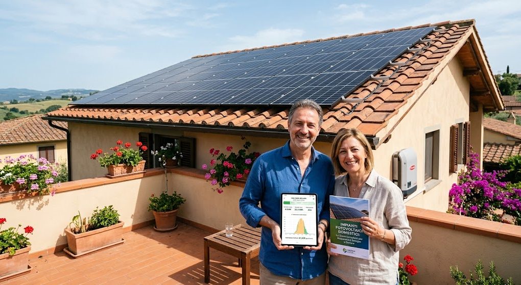 Impianti fotovoltaici domestici: la guida completa per risparmiare energia e denaro a casa tua